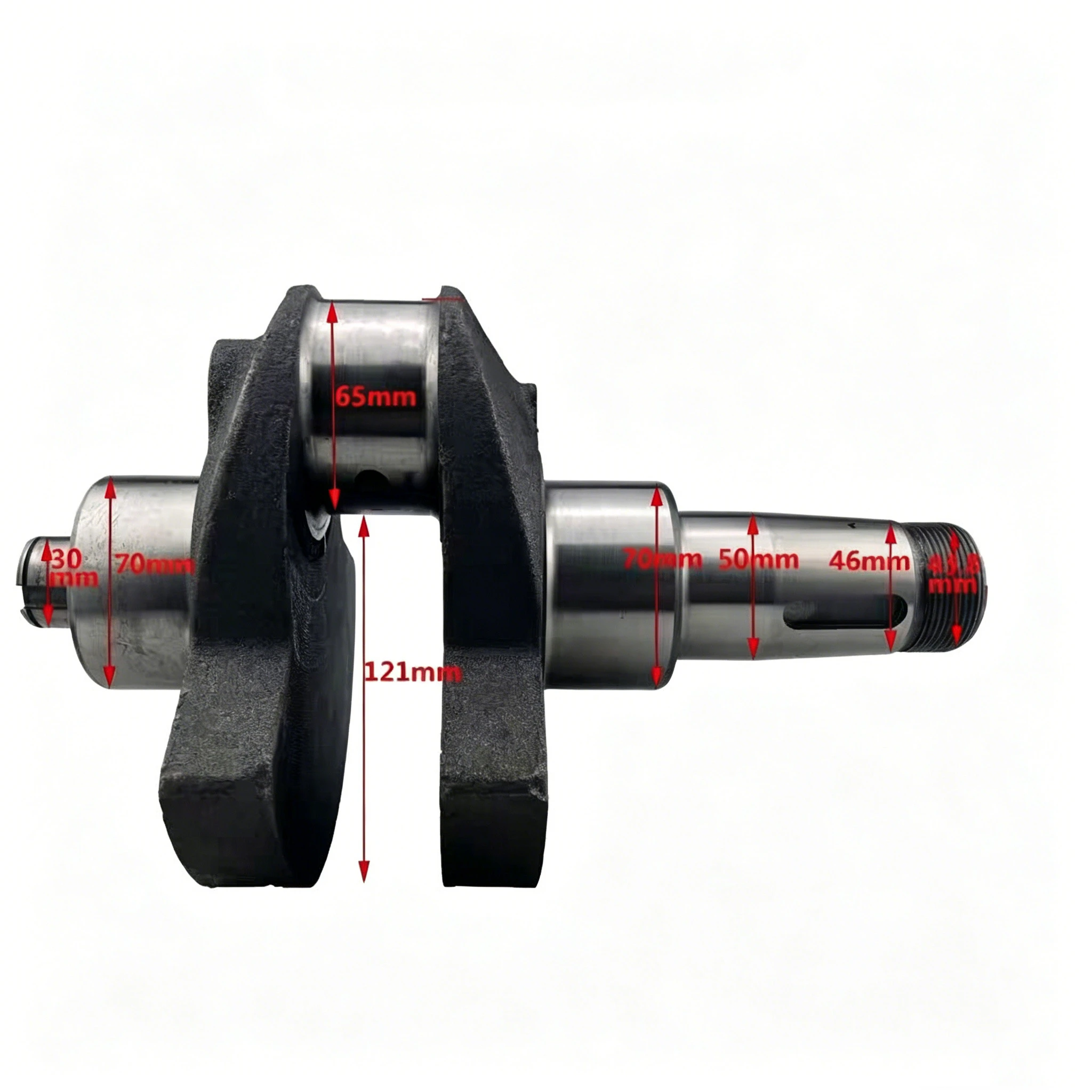 Single Cylinder Diesel Engine Parts-crankshaft